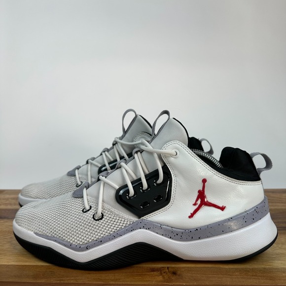 Mens Nike Air‎ Jordan DNA White Cement Mid Basketball Shoes Sneakers 12 M GUC main image 7